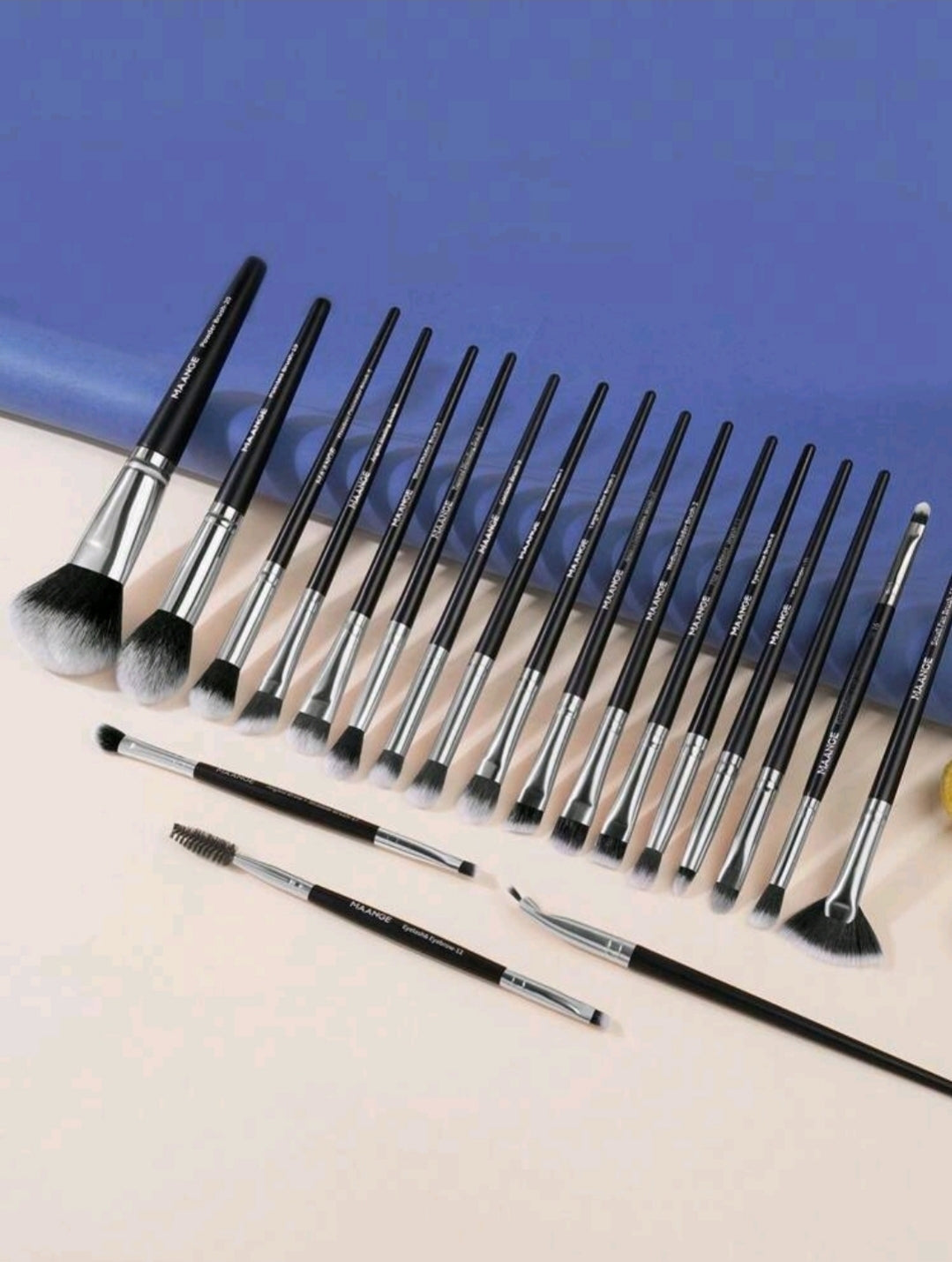 MAANGE Set de 20 brochas de maquillaje profesionales