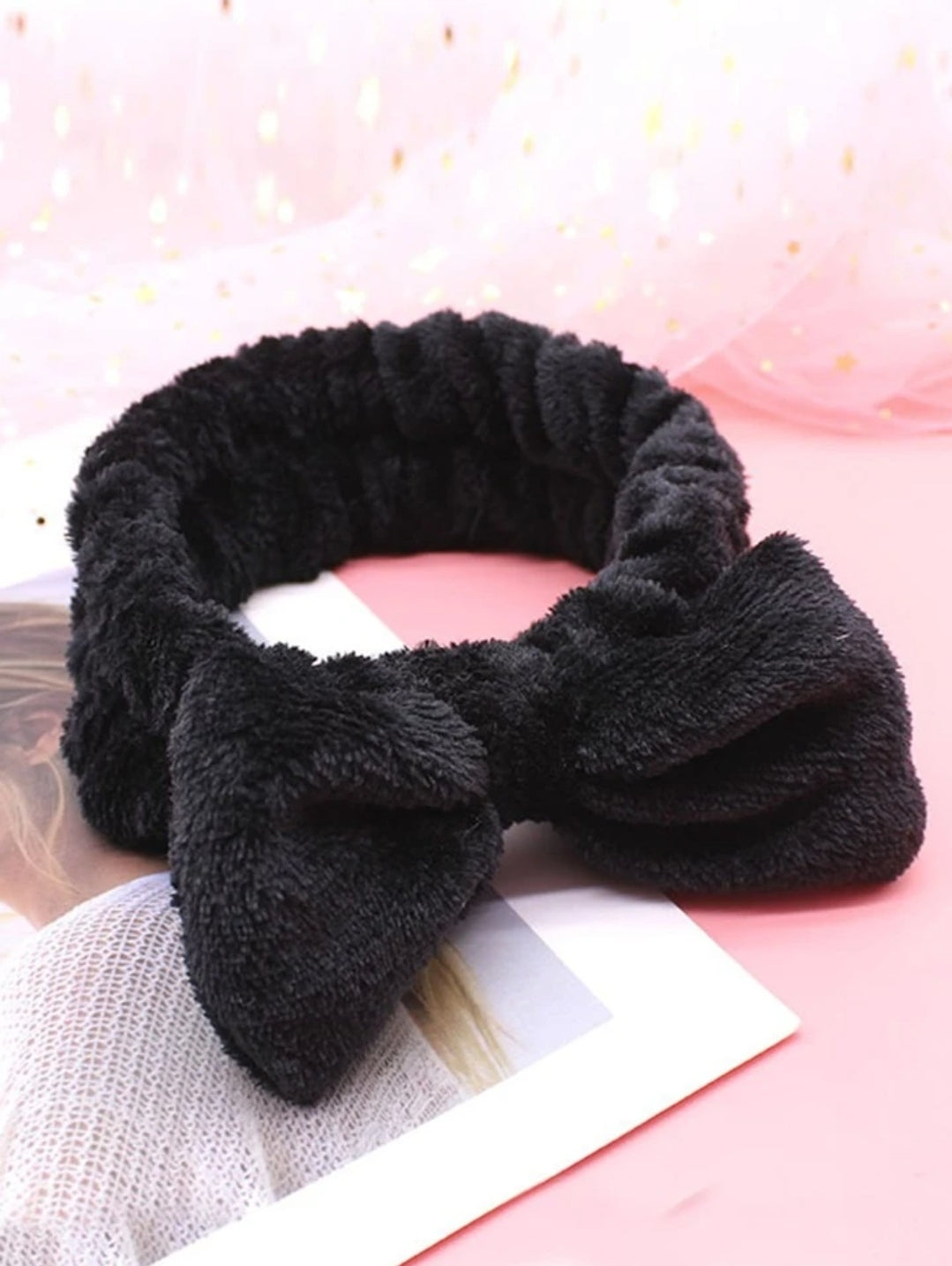 Diadema terciopelo para Skincare