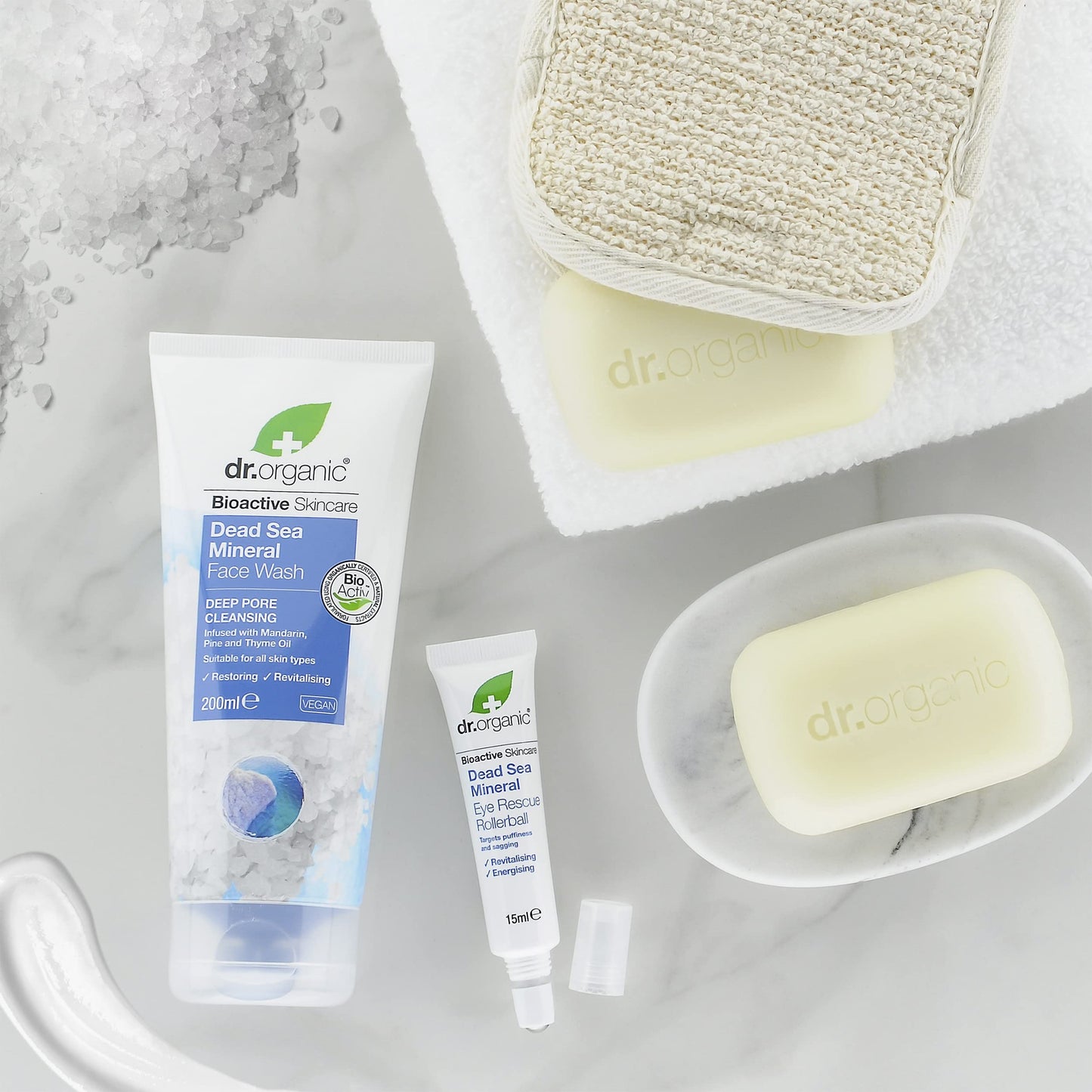 DR.ORGANIC Dead Sea Mineral contorno de ojos