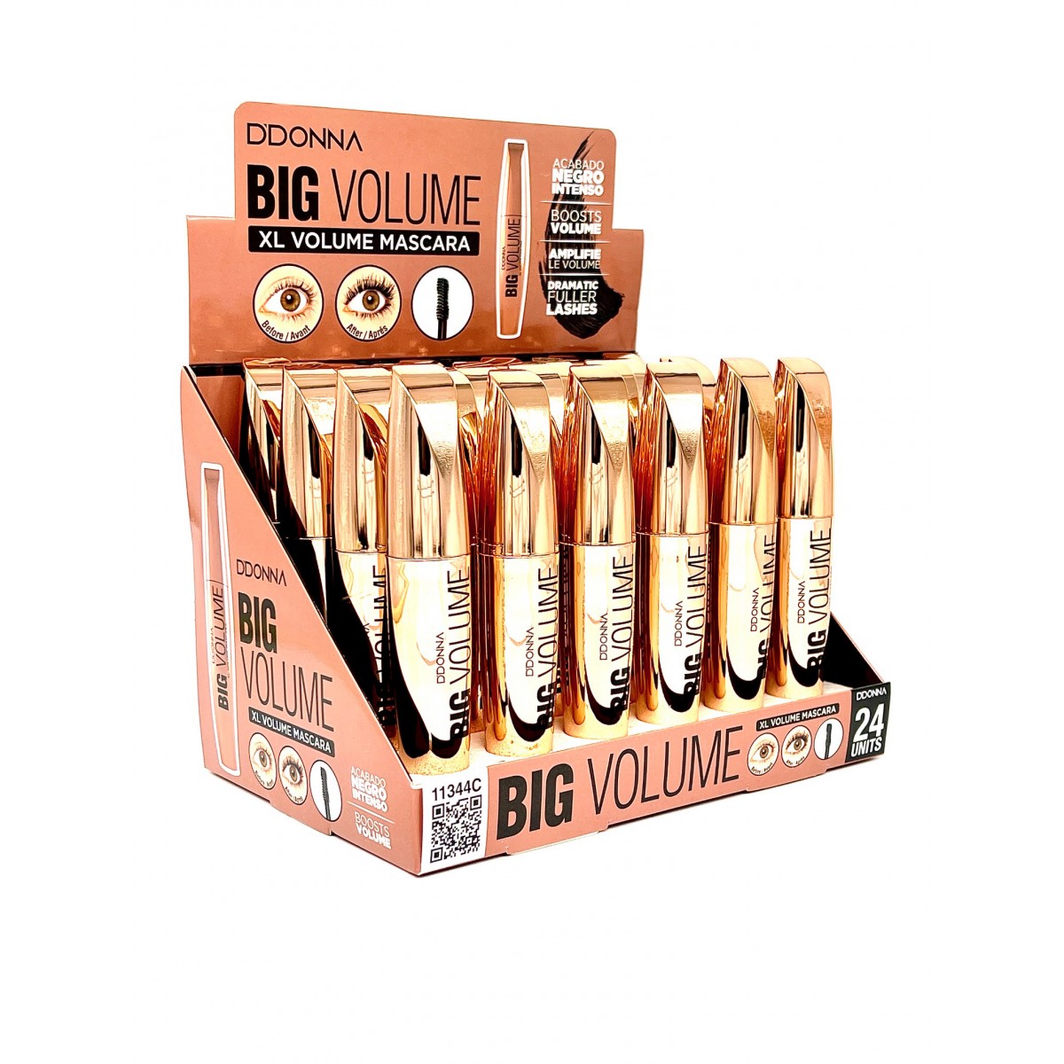 D'DONNA Máscara de pestañas Big Volume
