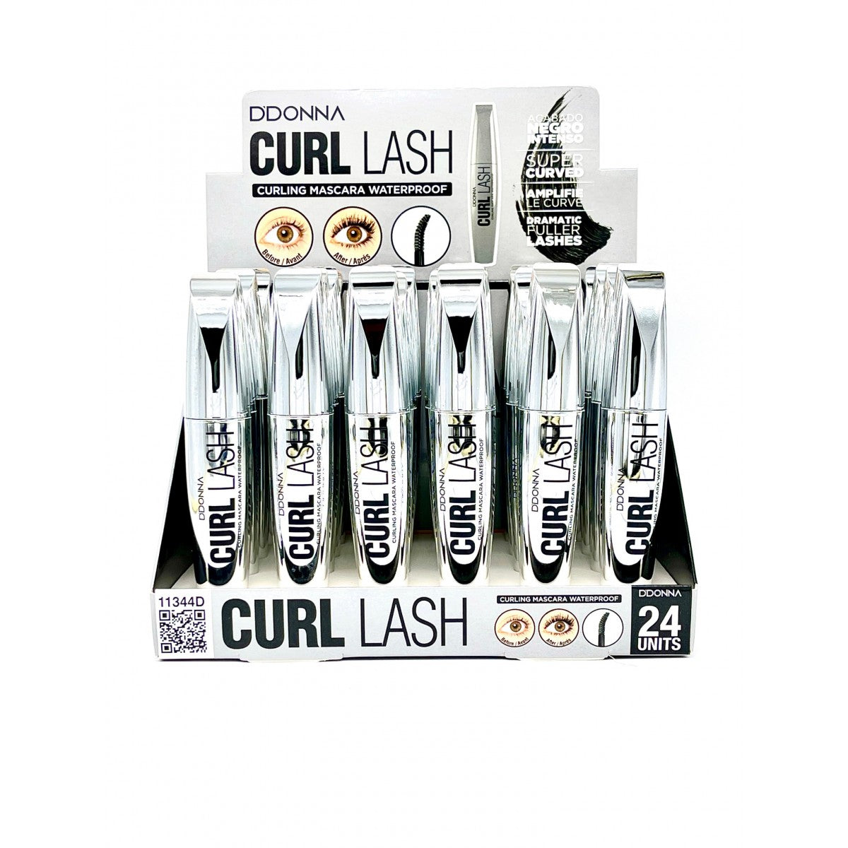 D'DONNA Máscara de pestañas Curl Lash
